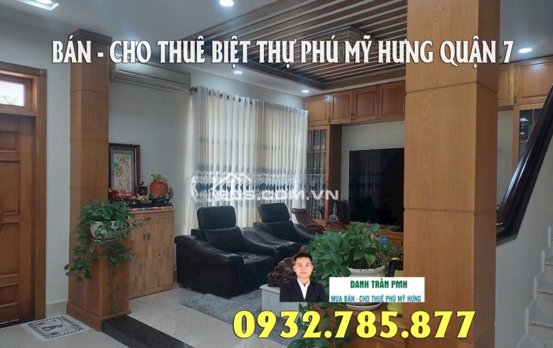 Bán Căn Góc Biệt Thự Mỹ Thái 3 dt 12x20m Phú Mỹ Hưng Q.7 Giá 65 tỷ LH 0932785877 Danh Trần PMH